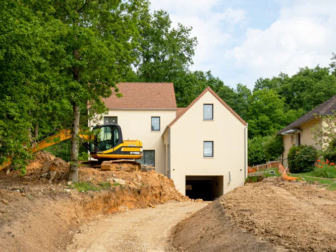 Maison sur sous-sol à Grandfontaine Construction d'une maison sur sous-sol complet à Grandfontaine par BATI SOLIDE 25